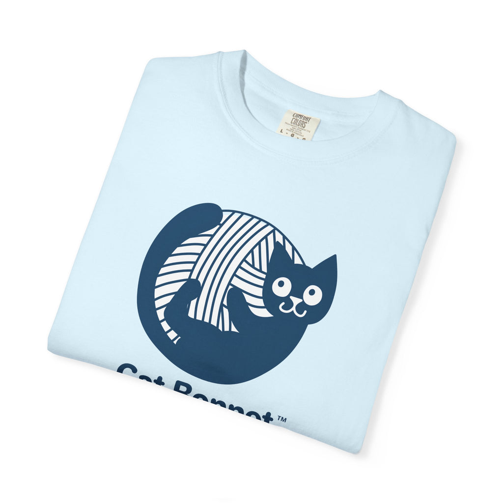 Cat Bonnet  — Cute Yarn Cat Graphic Tee