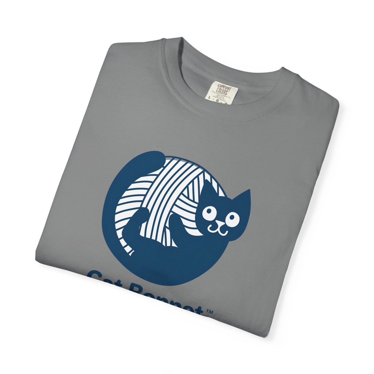 Cat Bonnet  — Cute Yarn Cat Graphic Tee