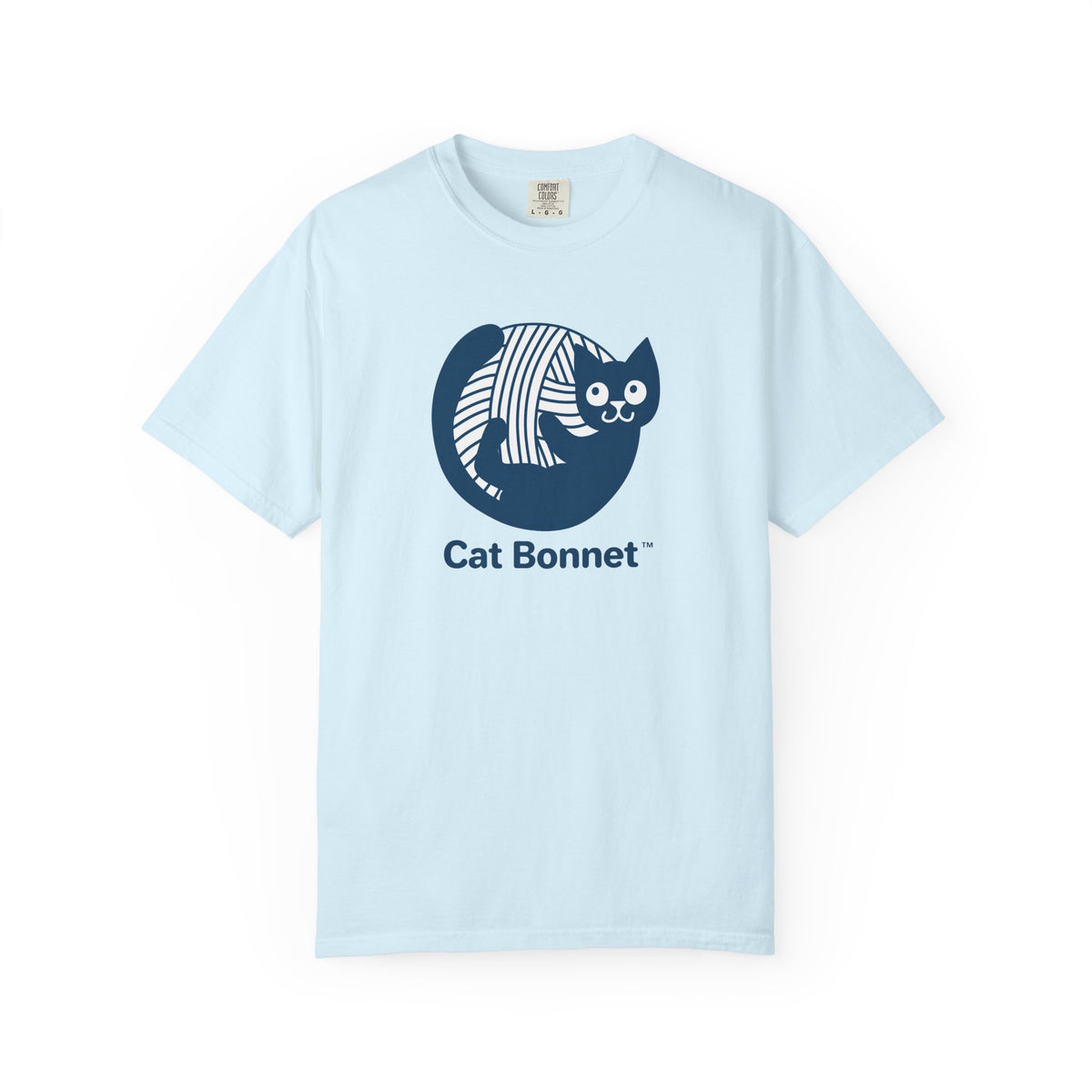 Cat Bonnet  — Cute Yarn Cat Graphic Tee