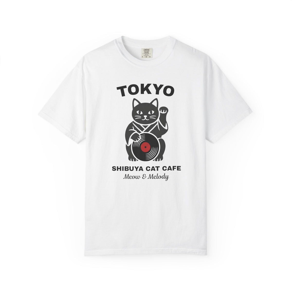 Tokyo Shibuya Cat Cafe T-Shirt — Meow & Melody Graphic Tee