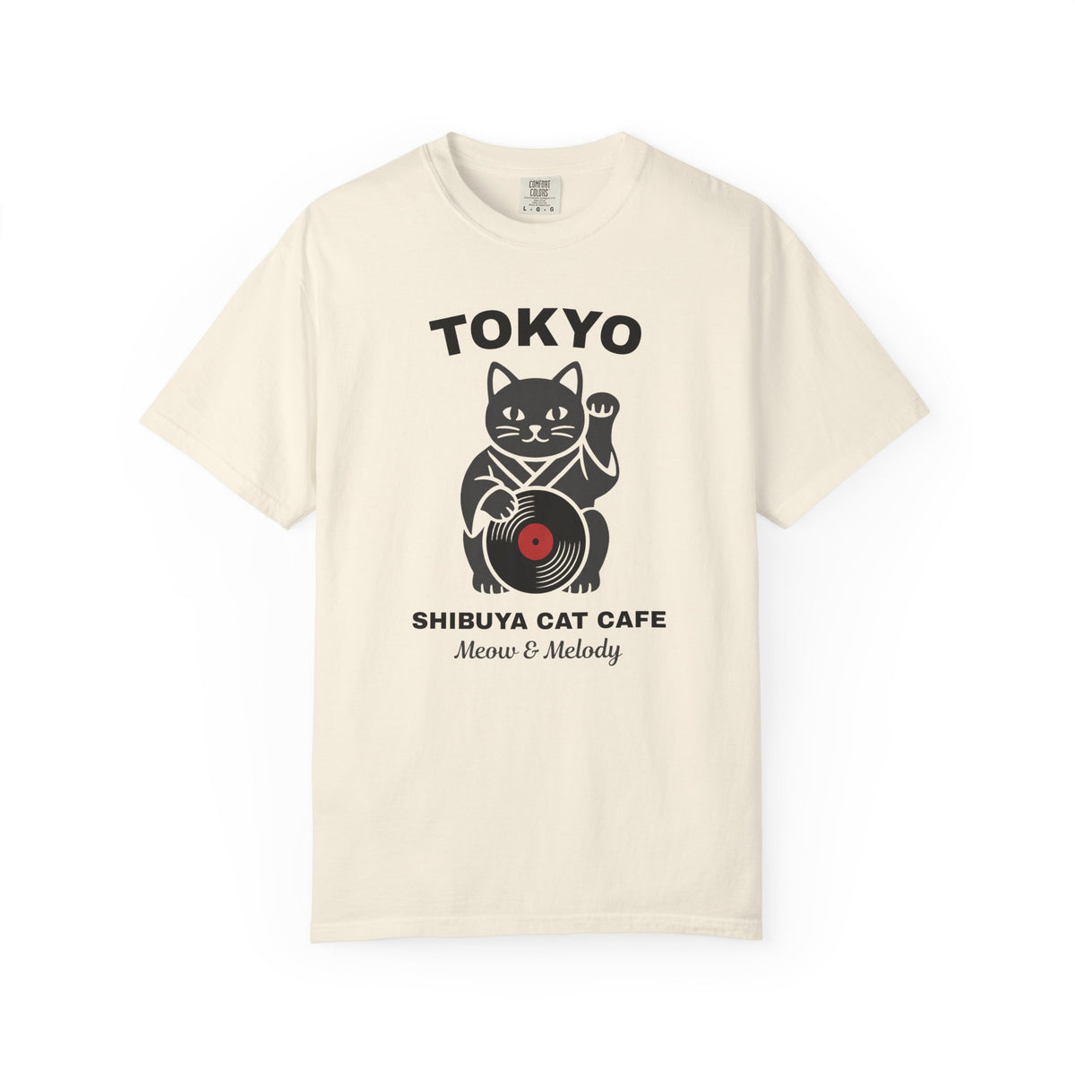 Tokyo Shibuya Cat Cafe T-Shirt — Meow & Melody Graphic Tee
